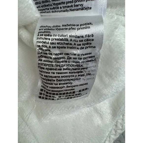 Mayoral Infant Girls White Textured Coat Faux Fur Collar Size 24M - Picture 10 of 16